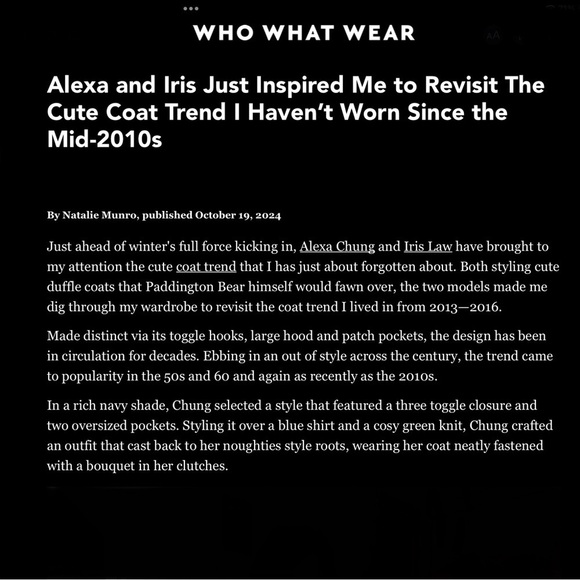 Steve Madden (EUC) Wool Blend Hooded Duffel Coat, Fully Lined Size Large - Picture 15 of 15